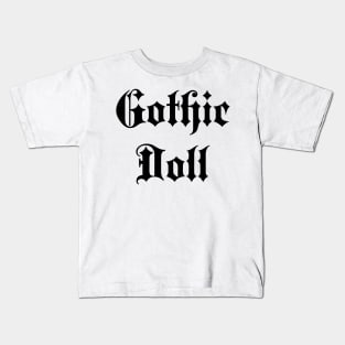 Gothic Doll Kids T-Shirt